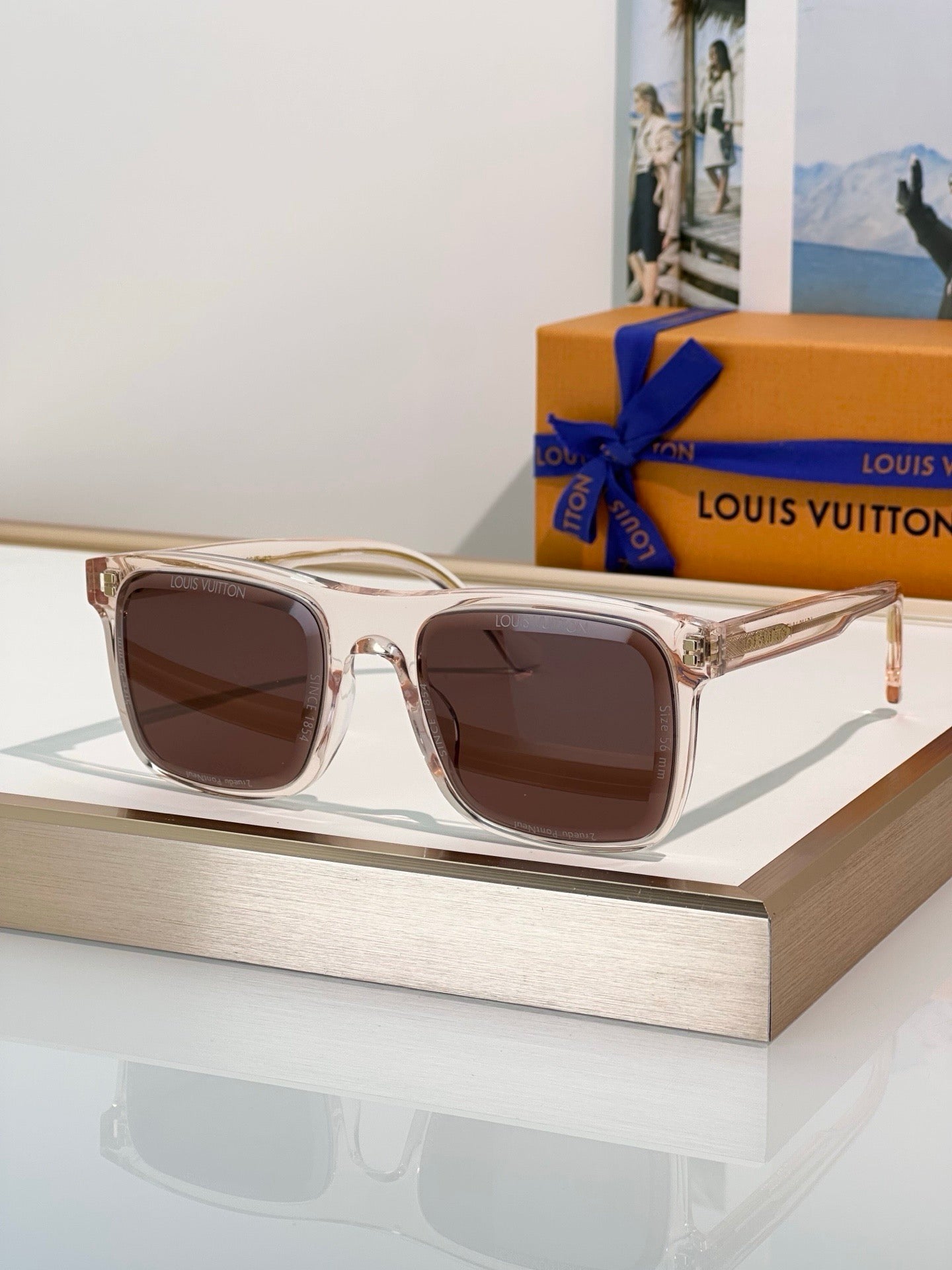 Louis Vuitton Z2877U New LV Super Vision Daily Large Square Sunglasses✨ - onlinechics.com