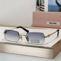 MIU MIU  B50S 26C09Z Old Gold Sunglasses✨