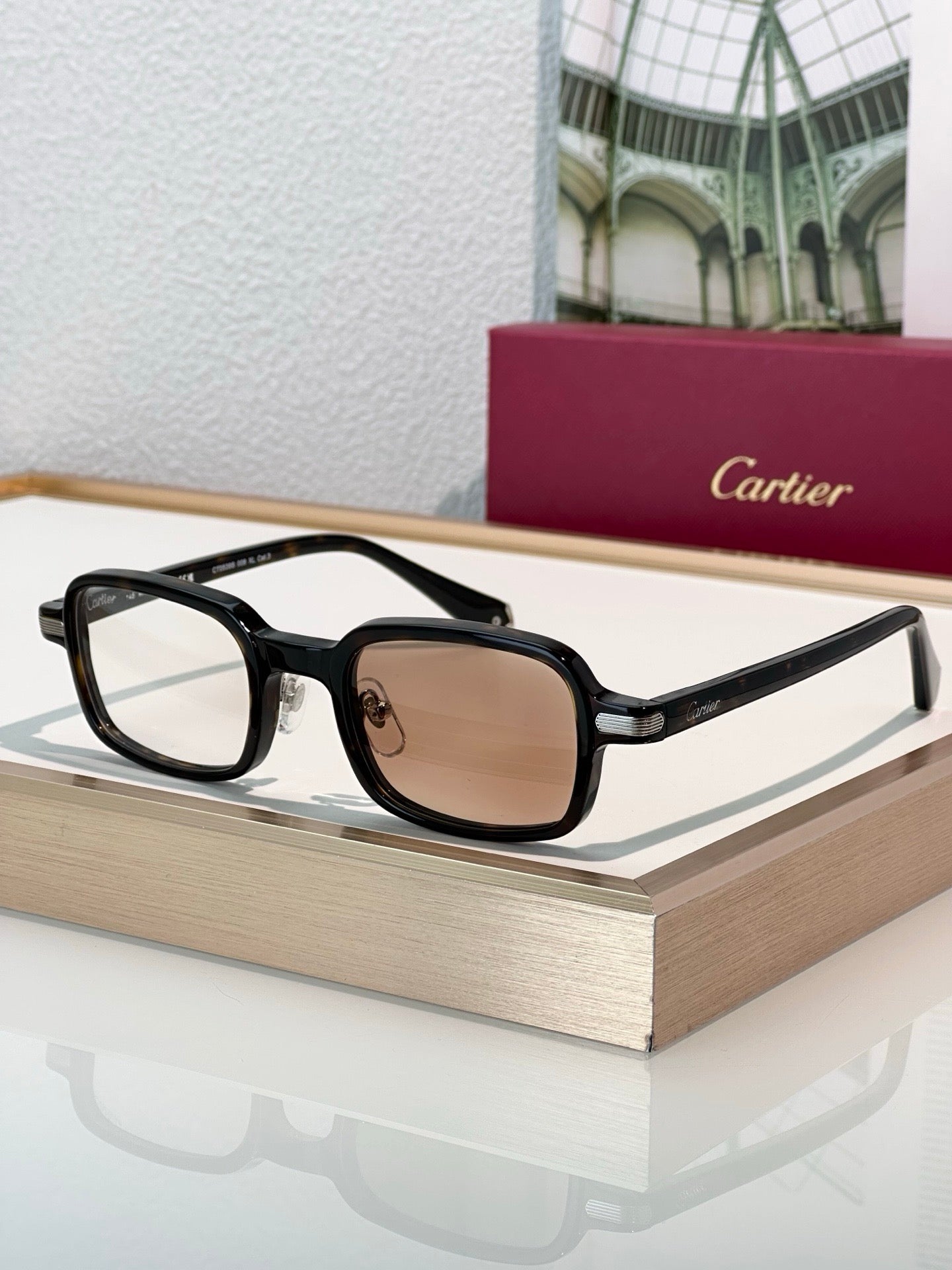 Cartier PREMIÈRE DE CARTIER CT539S Sunglasses-Photochromic Glasses 🐆