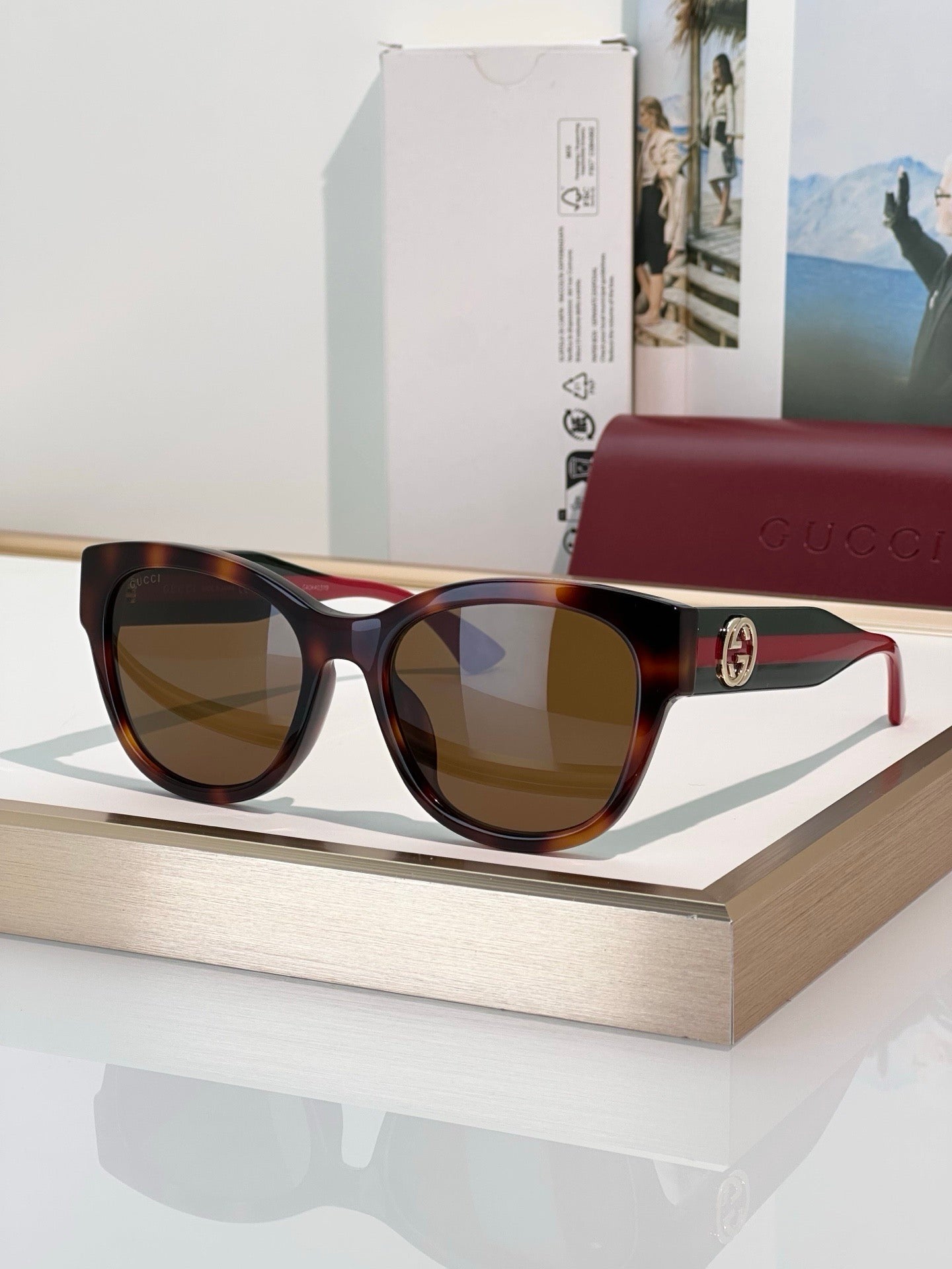 Gucci GG1866SK 001  Women's Sunglasses ✨ - onlinechics.com