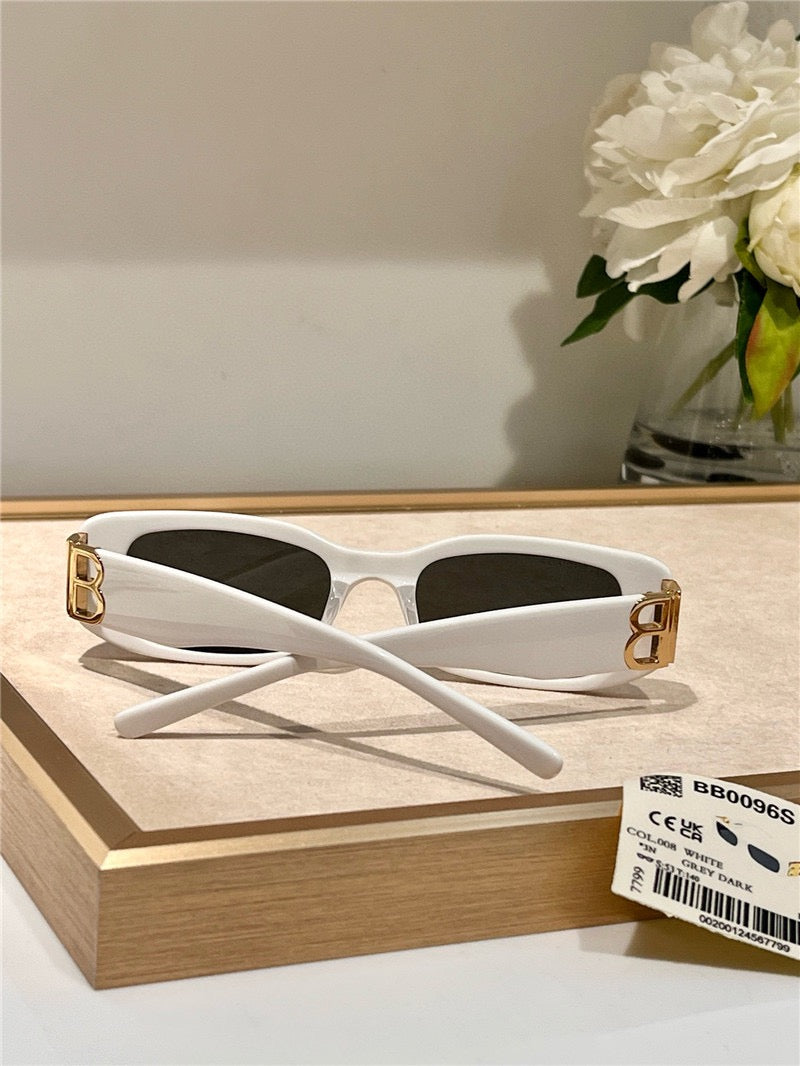 Balenciaga Eyewear BA 0096S  rectangle-frame sunglasses Unisex🖤