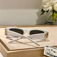Balenciaga Eyewear BA 0096S  rectangle-frame sunglasses Unisex🖤
