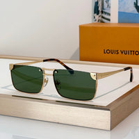Louis Vuitton Z3240U LV Heritage Metal Low Square Sunglasses✨