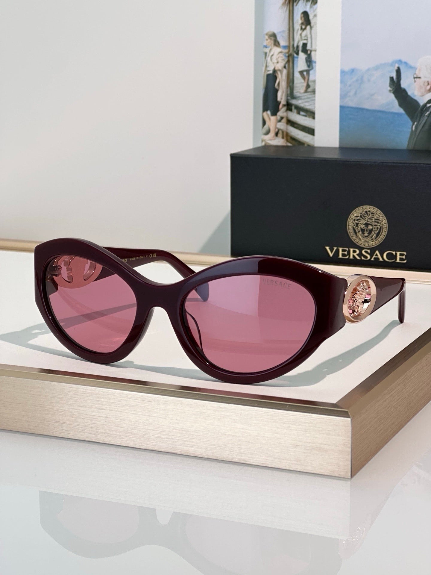 VERSACE 4485 GB1/87 Sunglasses  ✨ - onlinechics.com