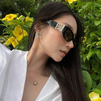 CHANEL Rectangle Sunglasses CH5544 Chanel Eyewear  🖤