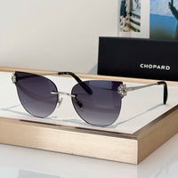 Chopard  VCHL61S - 300K Polished Rose Gold-Silver Sunglasses  ✨
