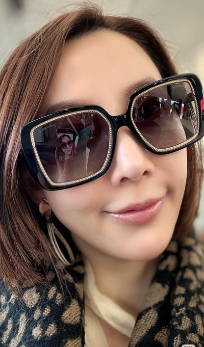 CHANEL 9157 Exclusive Square Sunglasses   🖤 - onlinechics.com