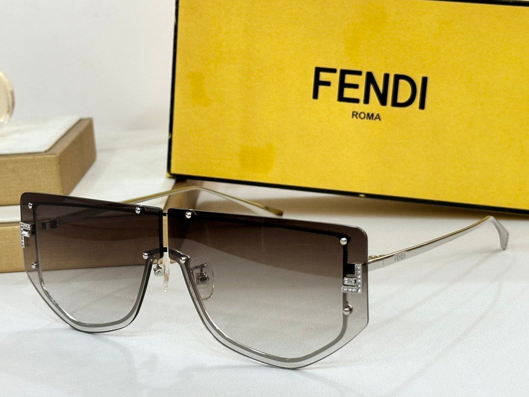 FENDI mask FE40096U 30F Women's Sunglasses ✨ - buyonlinebehappy