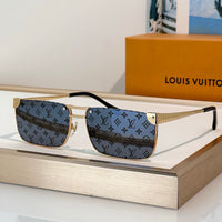 Louis Vuitton Z3240U LV Heritage Metal Low Square Sunglasses✨