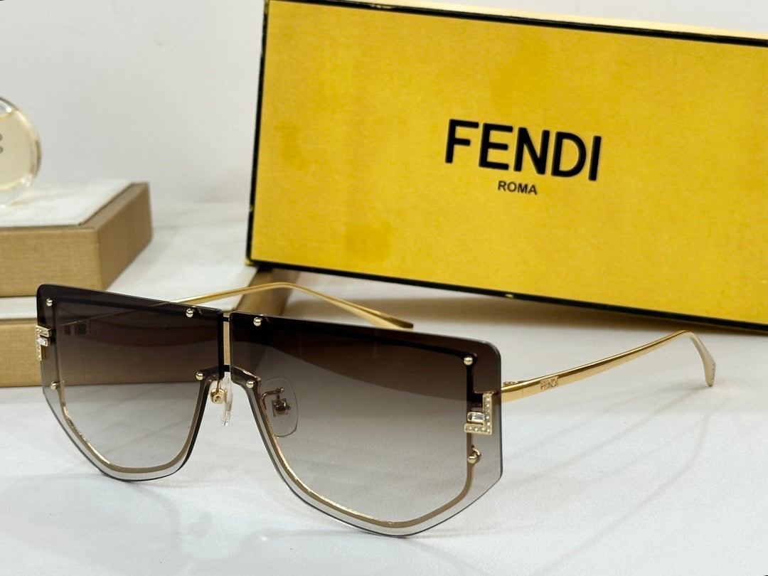 FENDI mask FE40096U 30F Women's Sunglasses ✨ - buyonlinebehappy