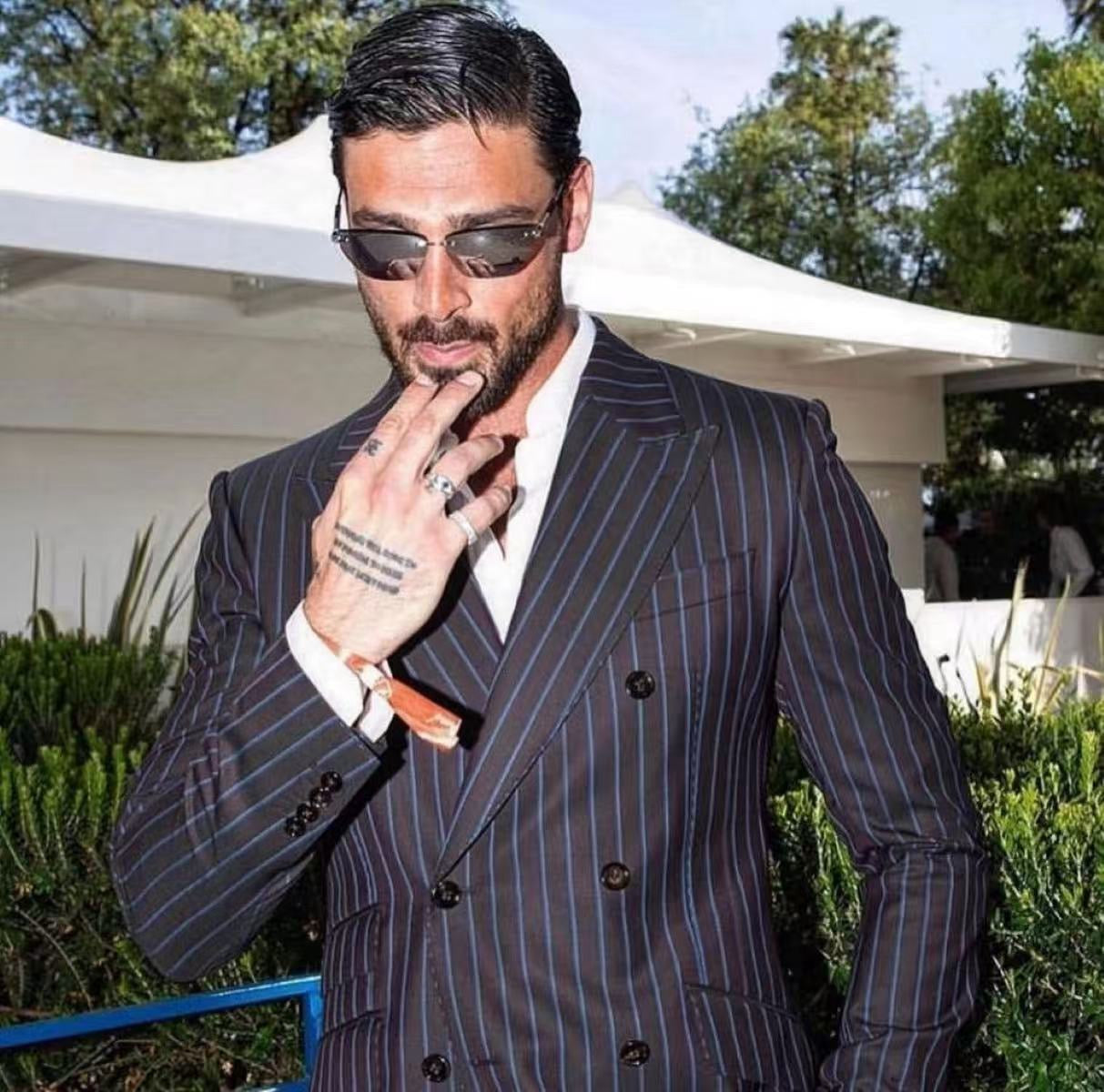 Chopard SCHG51 579X Michelle Morrone Men's Sunglasses  ✨