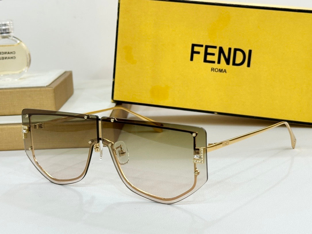 FENDI mask FE40096U 30F Women's Sunglasses ✨ - buyonlinebehappy