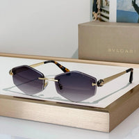 BVLGARI BV40010U Gold Butterfly Metal Sunglasses ✨