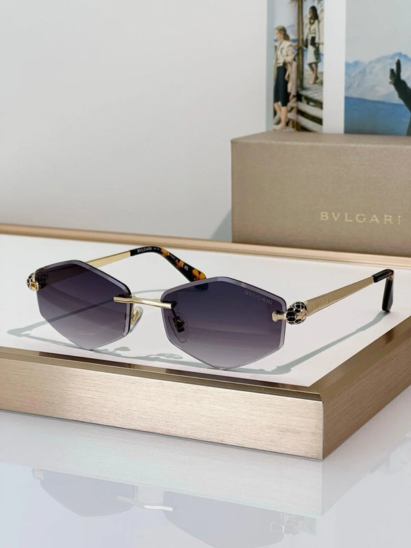 BVLGARI BV40010U Gold Butterfly Metal Sunglasses ✨