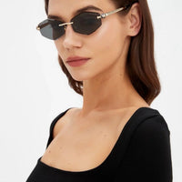 BVLGARI BV40010U Gold Butterfly Metal Sunglasses ✨