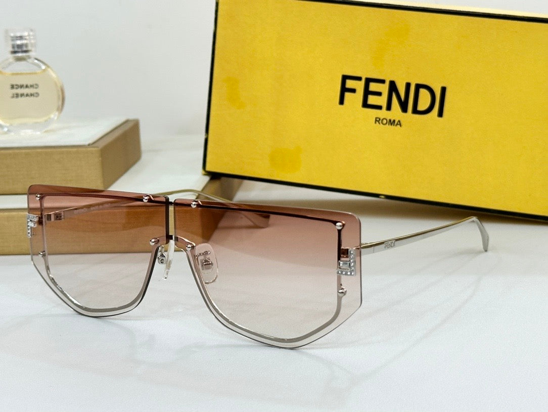 FENDI mask FE40096U 30F Women's Sunglasses ✨ - buyonlinebehappy