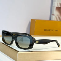 Louis Vuitton Z3165U LV Script Low Rectangle Sunglasses  ✨