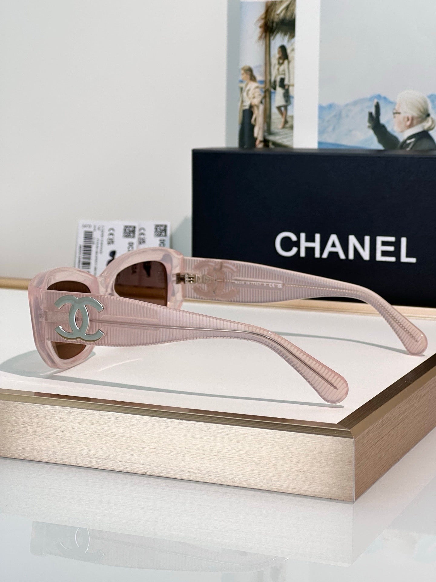 CHANEL 5493 RECTANGLE SUNGLASSES - Chanel Eyewear  🖤 - onlinechics.com