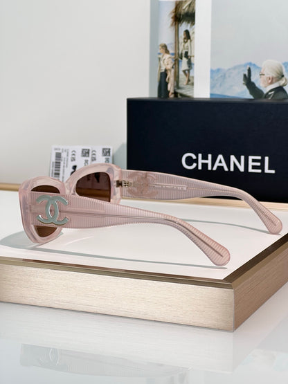 CHANEL 5493 RECTANGLE SUNGLASSES - Chanel Eyewear  🖤 - onlinechics.com