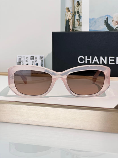 CHANEL 5493 RECTANGLE SUNGLASSES - Chanel Eyewear  🖤 - onlinechics.com