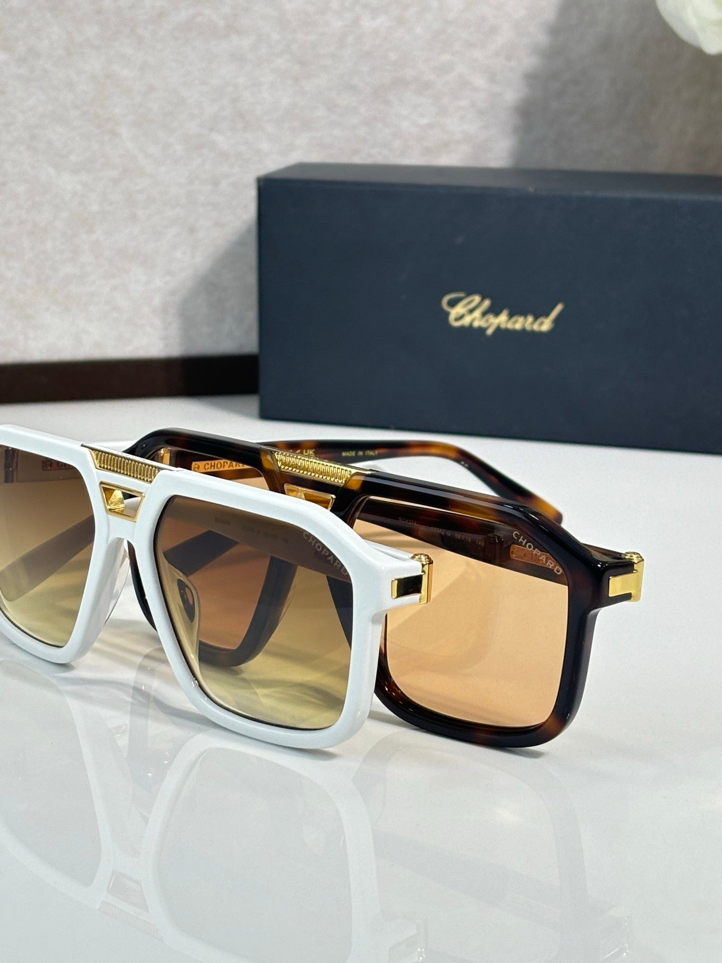 Chopard SCH374 700P Polarised Sunglasses  ✨
