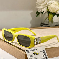 Balenciaga Eyewear BA 0096S  rectangle-frame sunglasses Unisex🖤