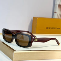 Louis Vuitton Z3165U LV Script Low Rectangle Sunglasses  ✨