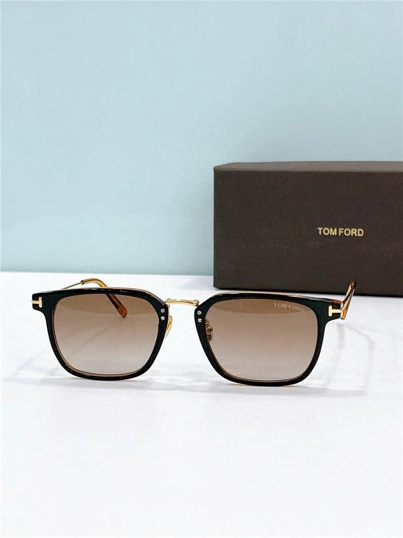 【OS】TOM FORD FT1042D 01A TOM FORD FT1042-D 01V 52 Square Men's Sunglasses ✨ — onlinechics