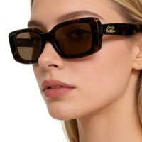 Louis Vuitton Z3165U LV Script Low Rectangle Sunglasses  ✨