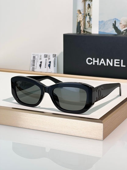 CHANEL 5493 RECTANGLE SUNGLASSES - Chanel Eyewear  🖤 - onlinechics.com