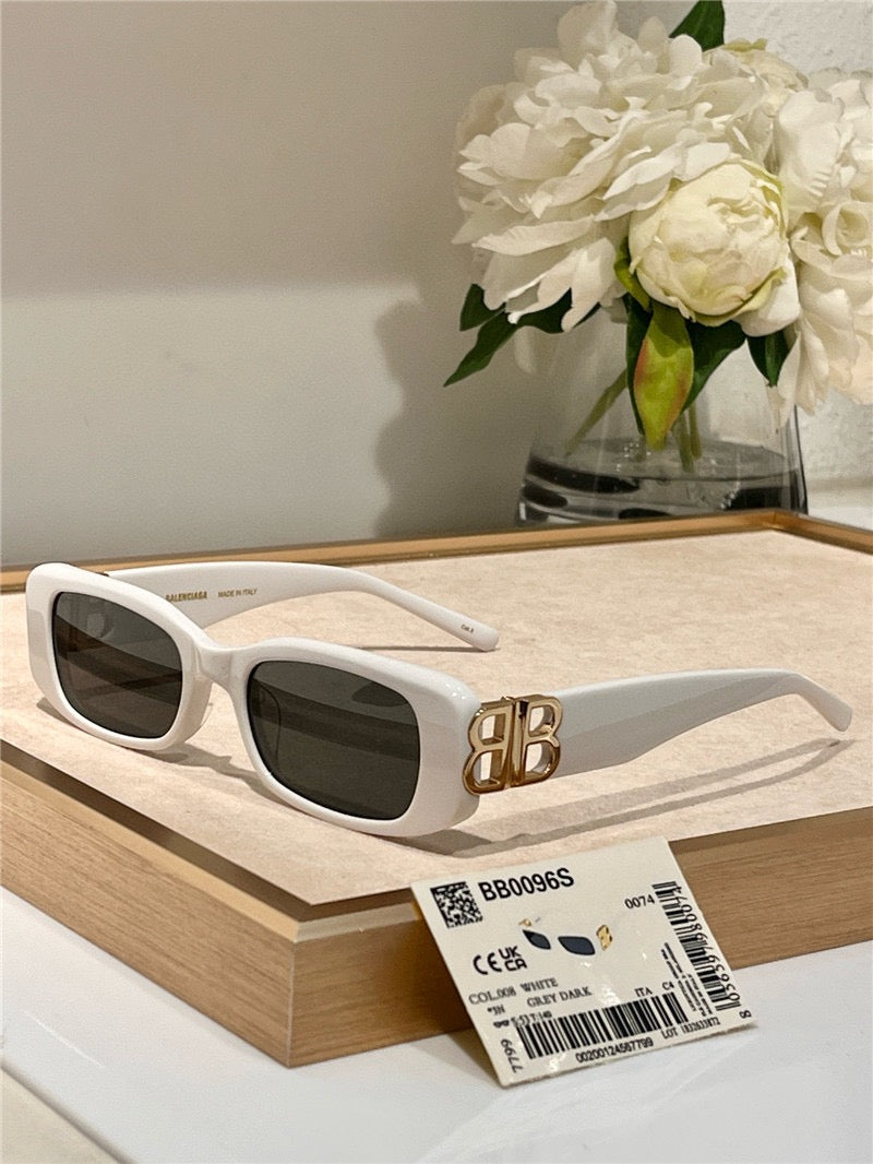 Balenciaga Eyewear BA 0096S  rectangle-frame sunglasses Unisex🖤