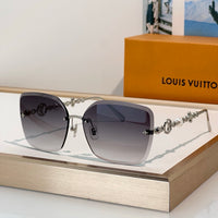 Louis Vuitton Z3407U LV Jewel Pearl Square Sunglasses ✨