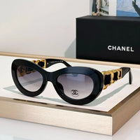 CHANEL 9182 EXCLUSIVE  OVAL  SUNGLASSES - Chanel Eyewear  🖤