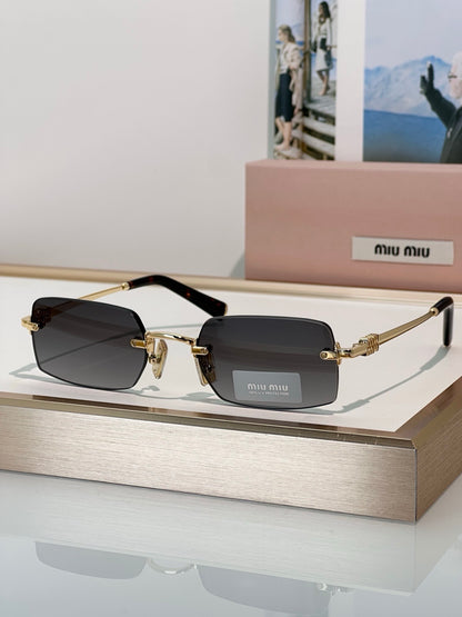 MIU MIU  B50S 26C09Z Old Gold Sunglasses✨