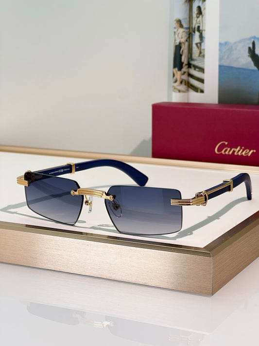 Cartier CT0485O Première de Cartier Rectangle Shape Sunglasses 🐆 - onlinechics.com