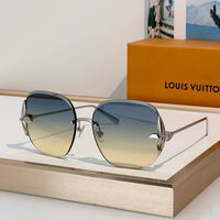 Louis Vuitton Z3169U Flower Edge Metal Square Sunglasses   ✨