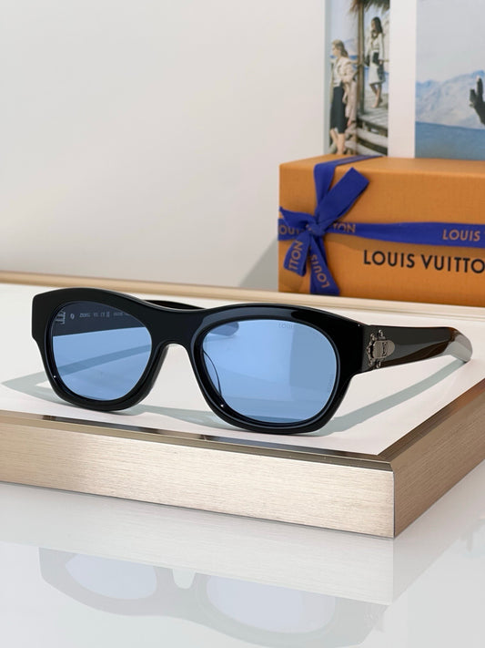 Louis Vuitton Z3048U LV Frog Round Square Sunglasses  ✨ - onlinechics.com