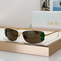 DIOR Dior Clover S1U Gray Rectangular Sunglasses✨