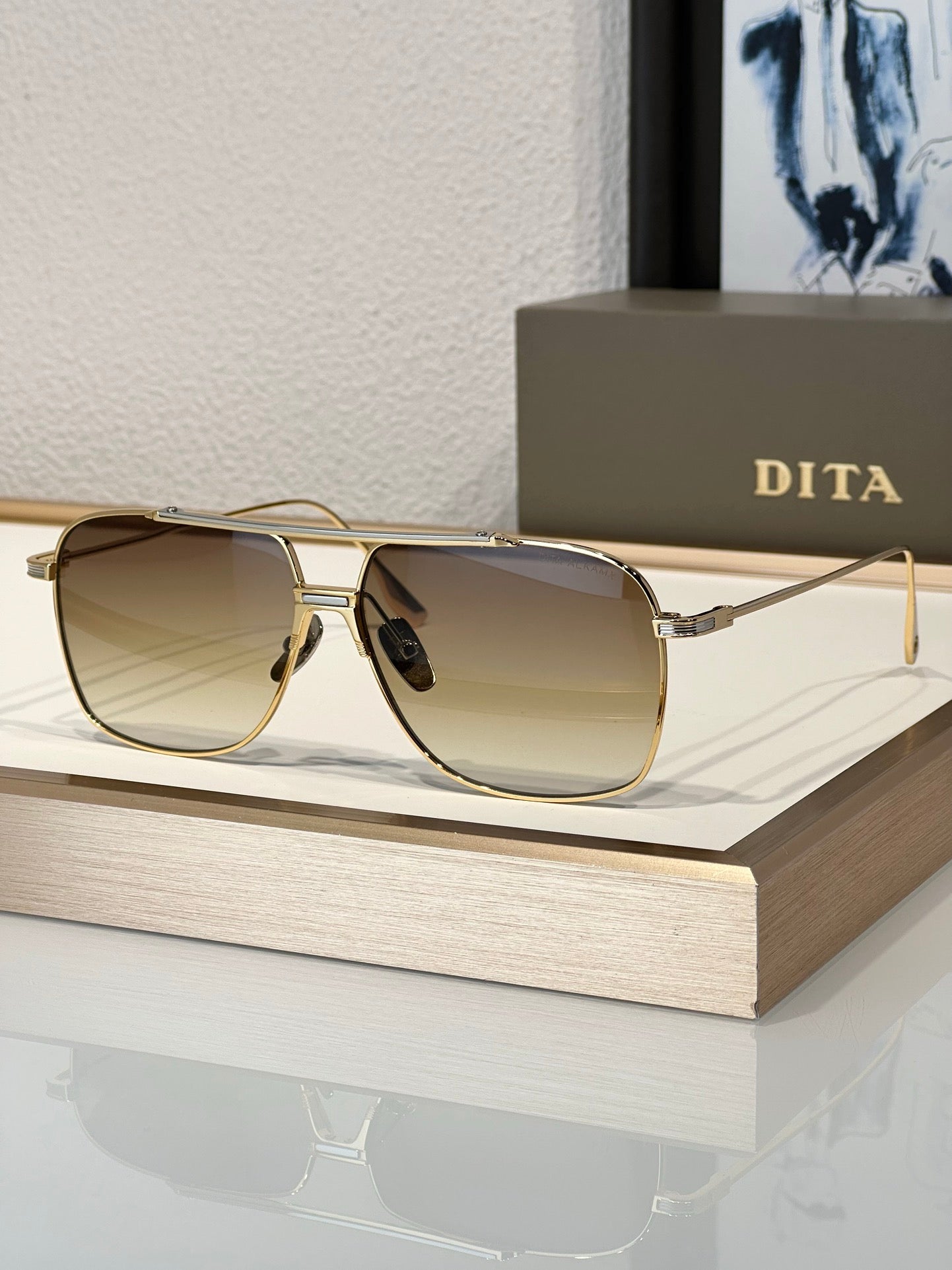 DITA Eyewear ALKAMX DTS100-A-04 POLARIZED Unisex Sunglasses 🔱 - buyonlinebehappy