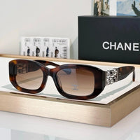 CHANEL RECTANGLE Sunglasses 5542 Acetate  🖤