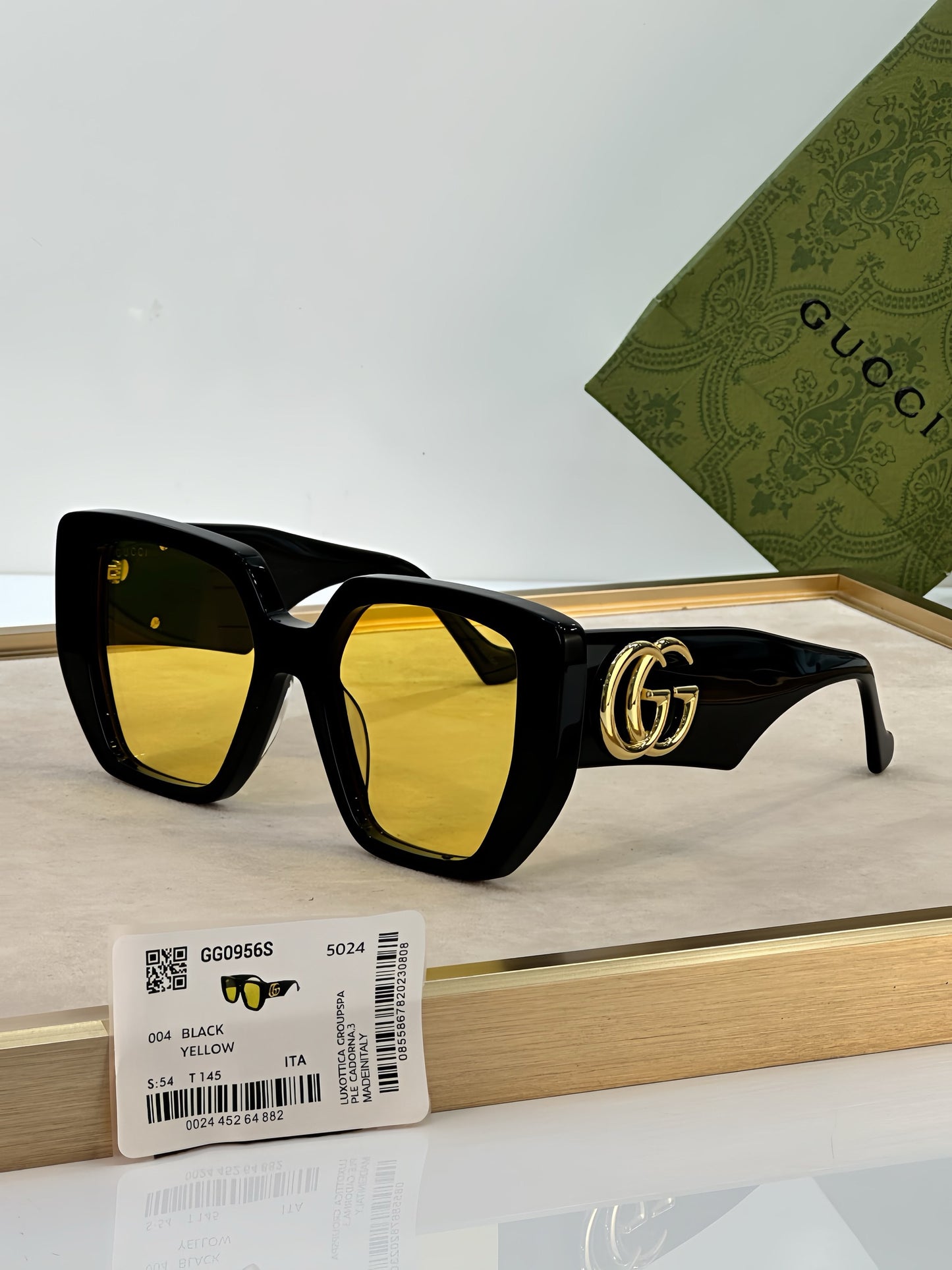 Gucci GG 0956S 001 Unisex Sunglasses ✨