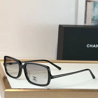 CHANEL 5043 Coco Mark Sunglasses Brown 55mm Square Chanel Eyewear  🖤