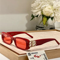 Balenciaga Eyewear BA 0096S  rectangle-frame sunglasses Unisex🖤