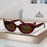 Vivienne Westwood SOO Sunglassess 5099  Little devil horn Saturn Logo cat's eye ✨