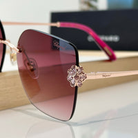 Chopard VCHL60S - 08FC Polished Copper Woman Sunglasses  ✨
