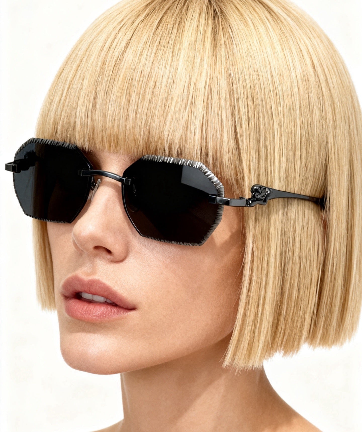 Cartier CLASSIC C DE CARTIER MOTIF Panthere CT0828 S Sunglasses 🐆 - onlinechics.com