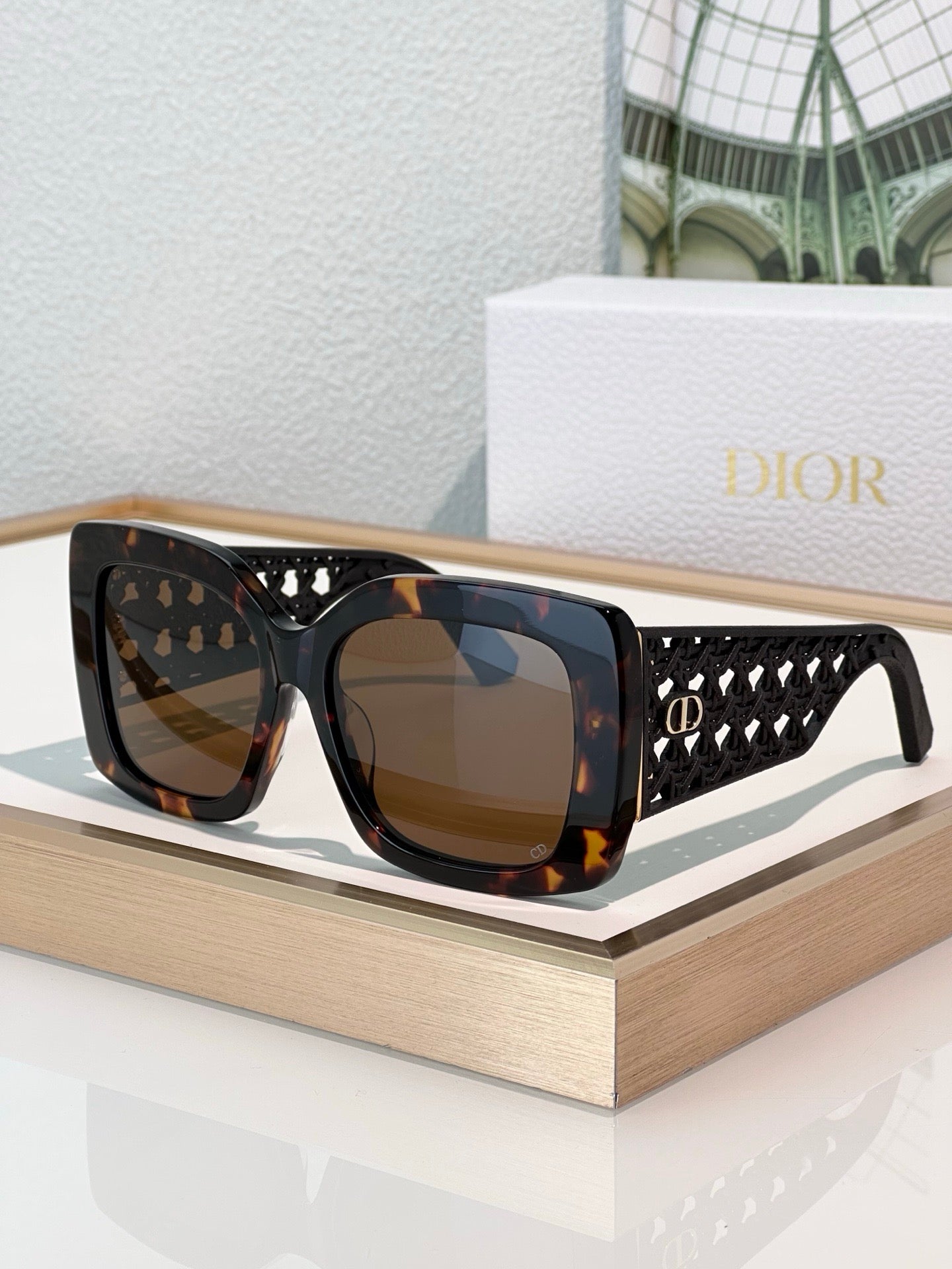 DIOR VeryDior S1F Black Square Sunglasses✨