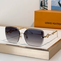 Louis Vuitton Z3407U LV Jewel Pearl Square Sunglasses ✨