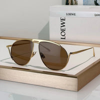 LOEWE Aviator-shaped 40180U Hillock  Sunglasses  ✨