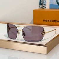 Louis Vuitton Z3457U Curvy Flower Rectangle Sunglasses✨